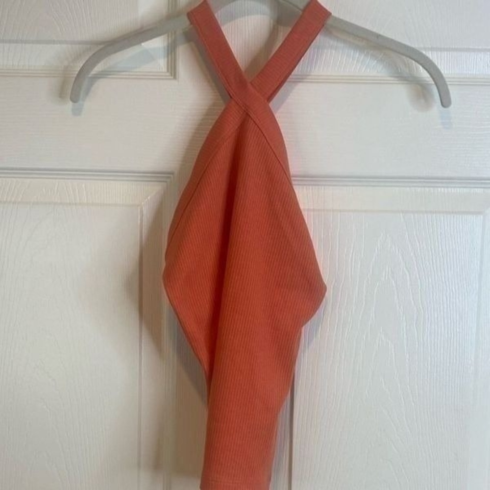 Womens SO Orange Tank Top Size Small NWT